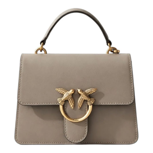 Perzo Elegant Gold Bird Lock Shoulder Bag – Premium Women’s Bag