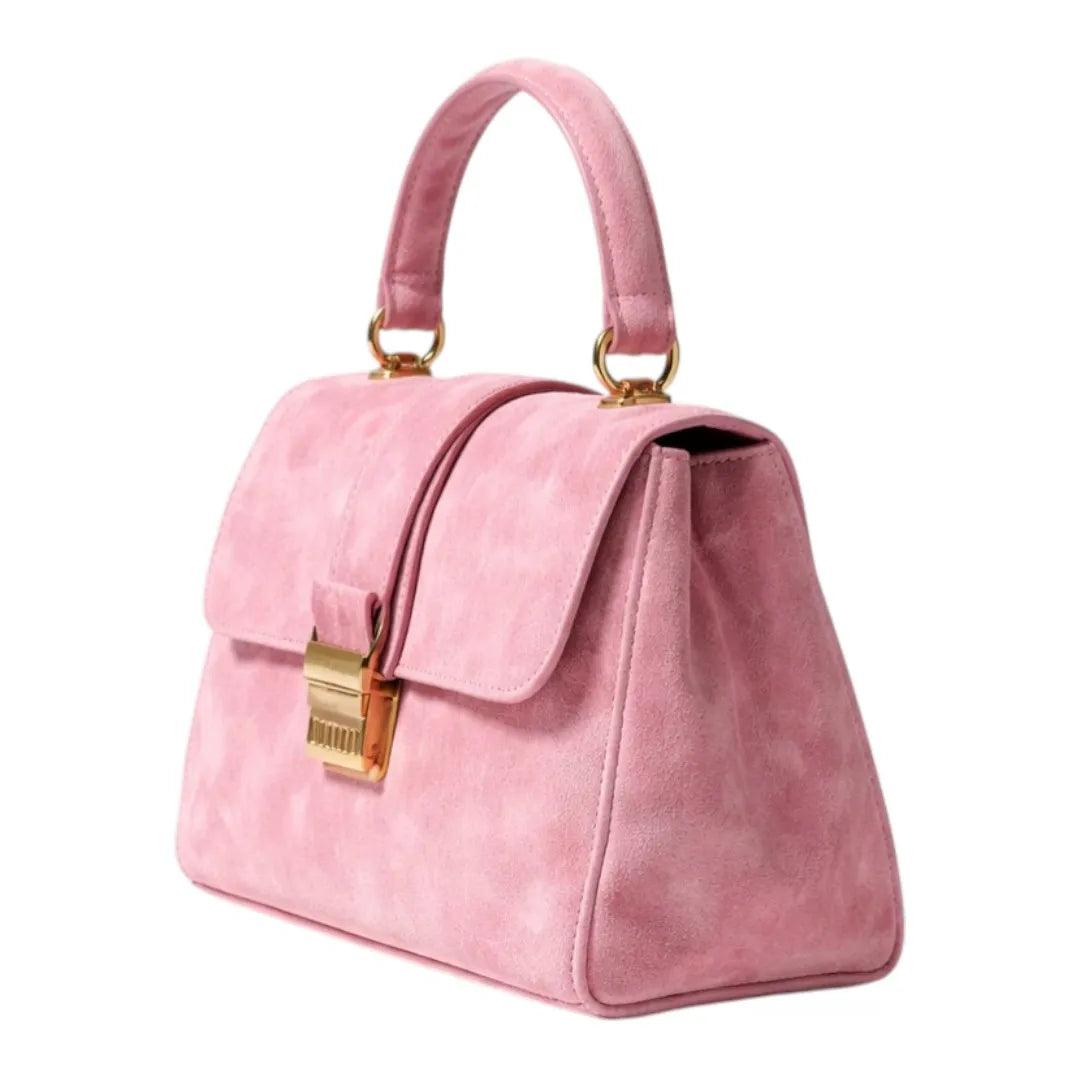 Perzo Premium Velvet Lock Style Shoulder Bag For Women